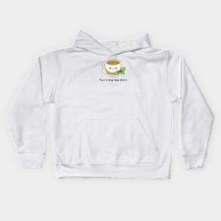 "This is my tea shirt." | Kawaii Kids Hoodie